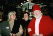 Giselle, Barbara and the Santa Claus